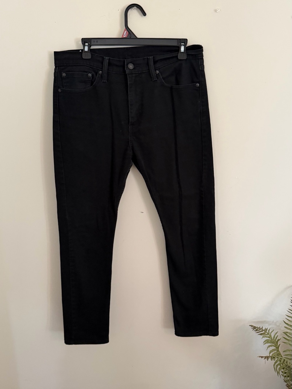 Men's Black Slim Fit Jeans